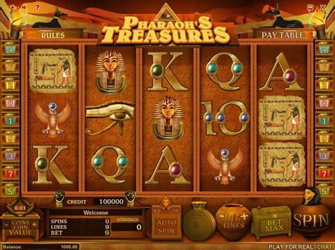 Pharaoh Treasure Slot - Play Online